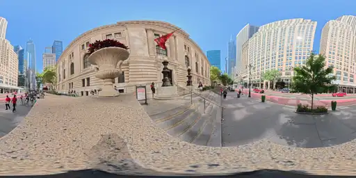 New York Public Library — North Entrance, Bryant Park